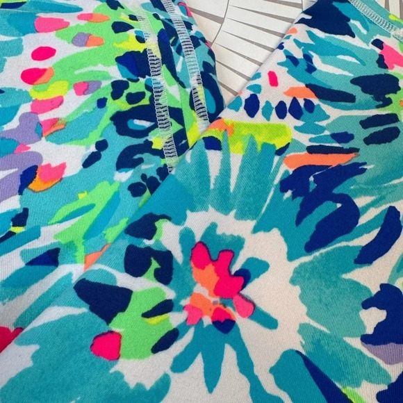 Lilly Pulitzer Weekender Cropped Legging Multi Dive In Size XXS‎ - Picture 4 of 6